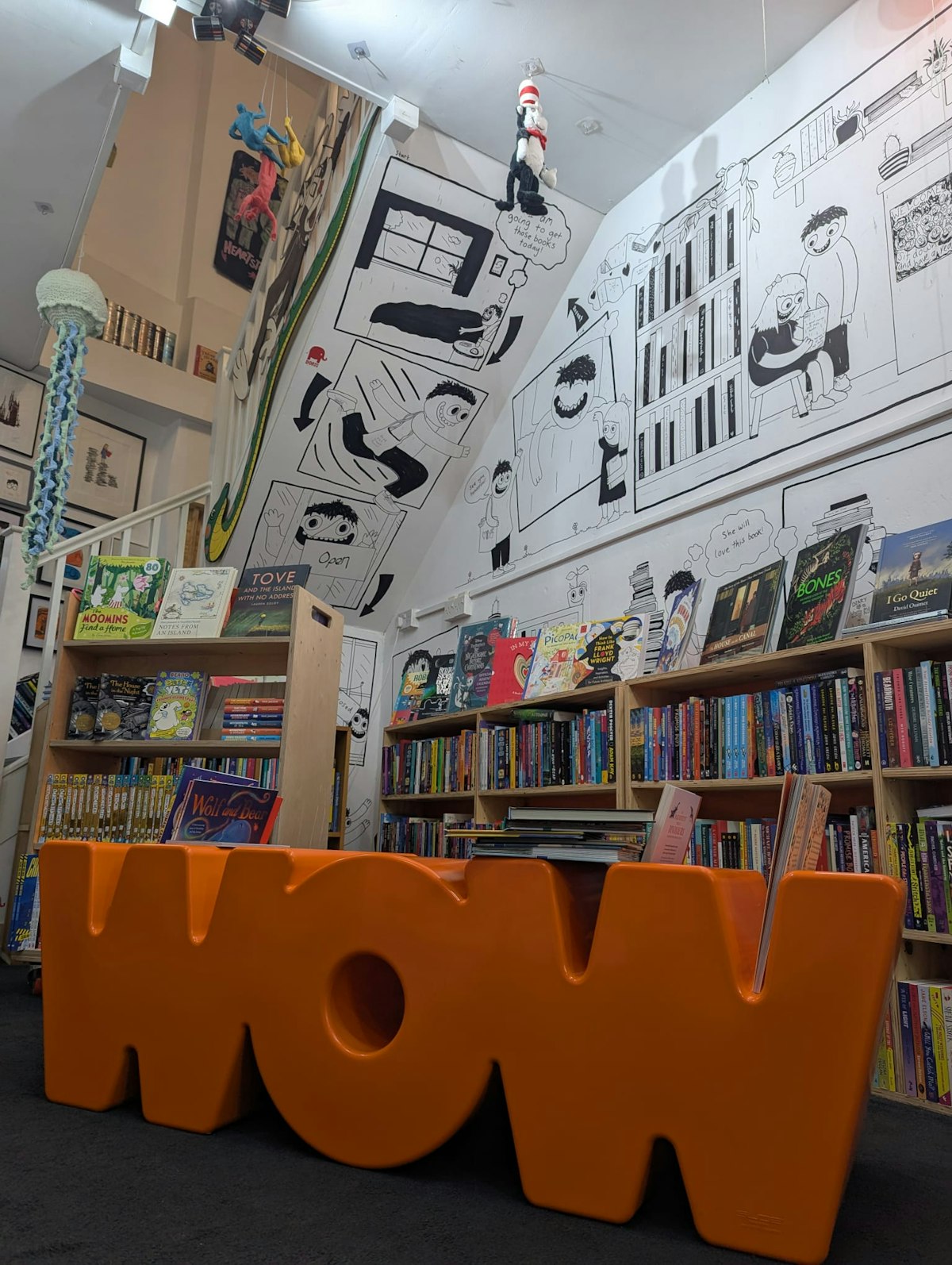 A wide range of kids books at Dial Lane Bookshop